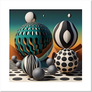 Surreal Sphere Posters and Art